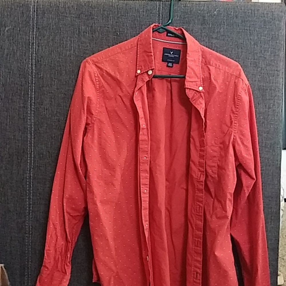 American Eagle long-sleeve dress shirt